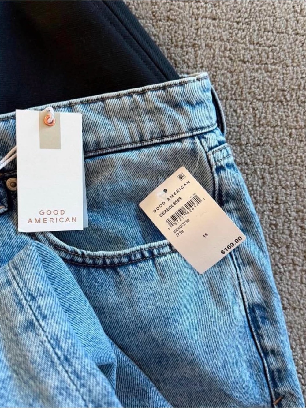 Good American Light Blue High-Rise Jeans with Tags! 🏷️ Size 15